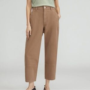 EVERLANE THE UTILITY BARREL PANT size 12 wide leg